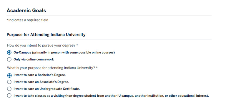 This is a screenshot showing the intercampus application options noted in the previous paragraph.