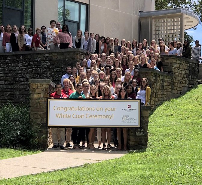 White Coat Ceremony participants