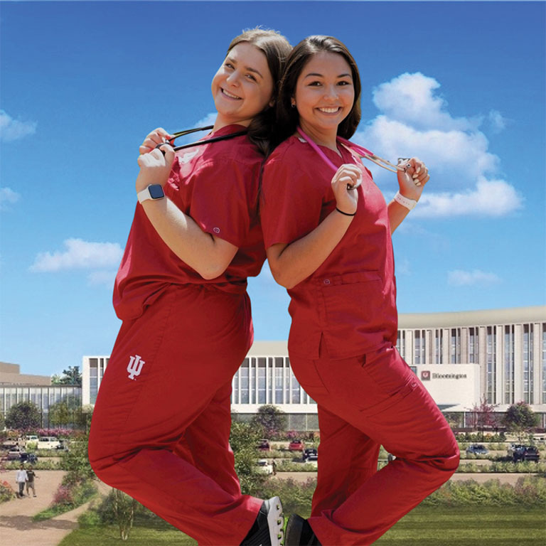 Two IUSON students